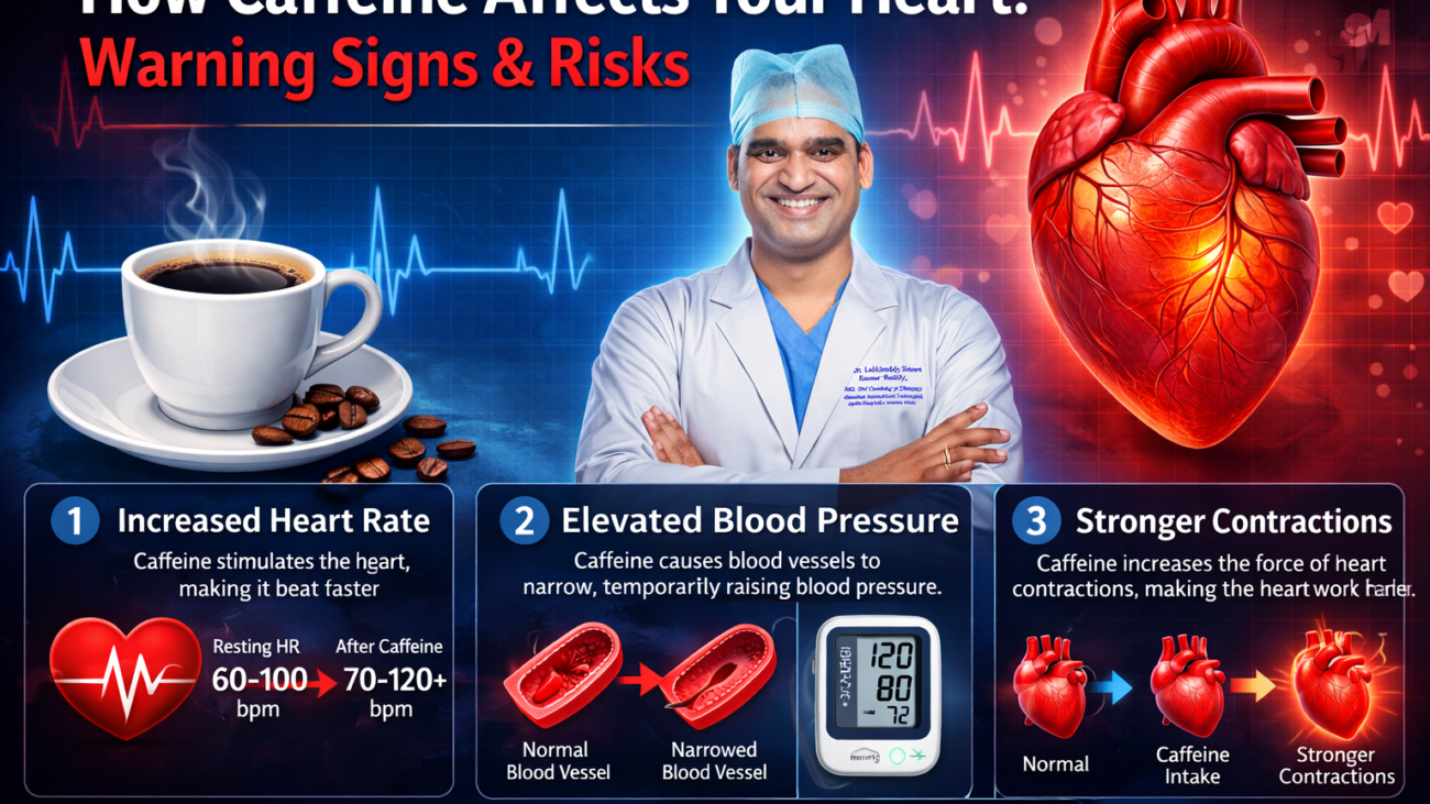 How Caffeine Affects Your Heart: