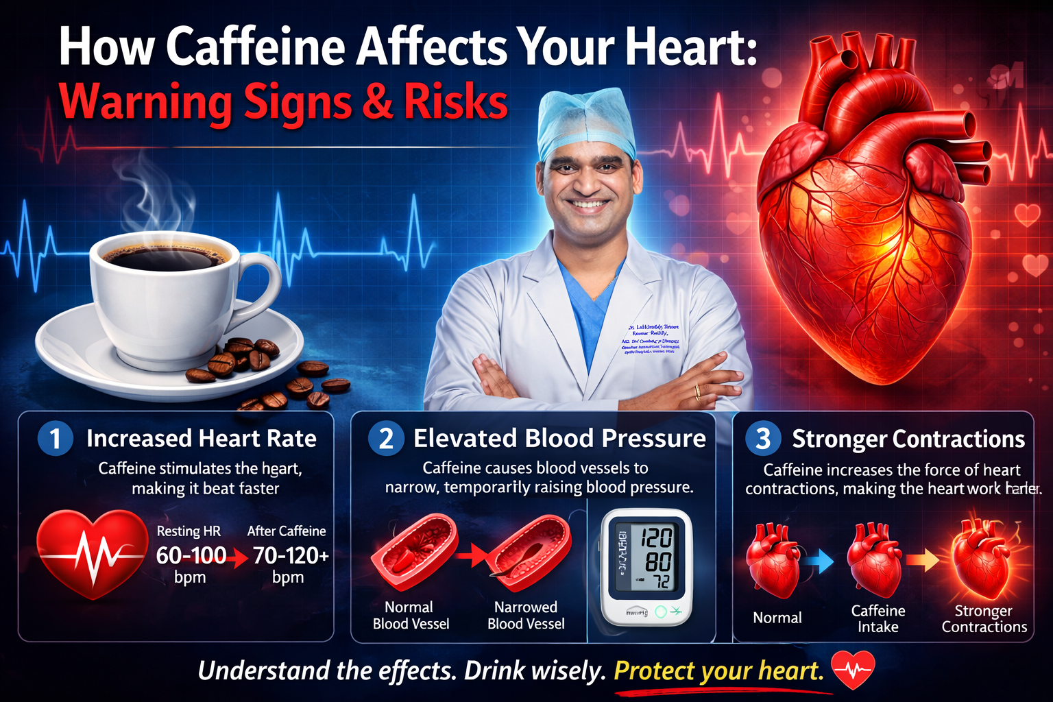 How Caffeine Affects Your Heart:
