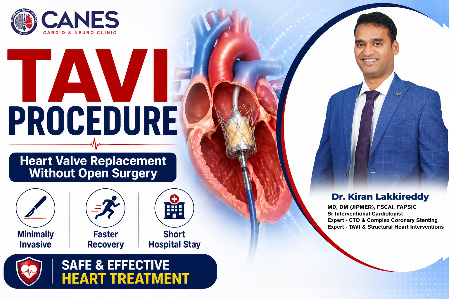 TAVI Procedure | | Dr. Kiran Lakkireddy | Best Cardiologist | Canes clinic