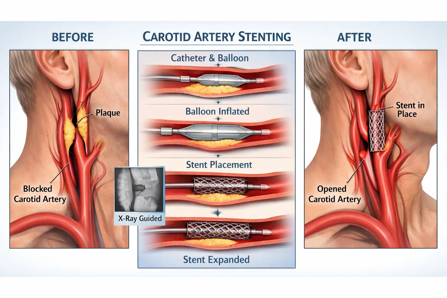 CAROTID ARTERY STENTING - Dr Kiran Lakkireddy Cardiologist Hyderabad