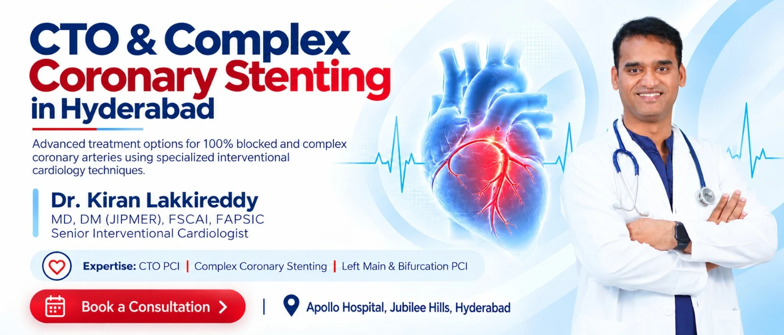 Dr kiran lakkireddy CTO Banner